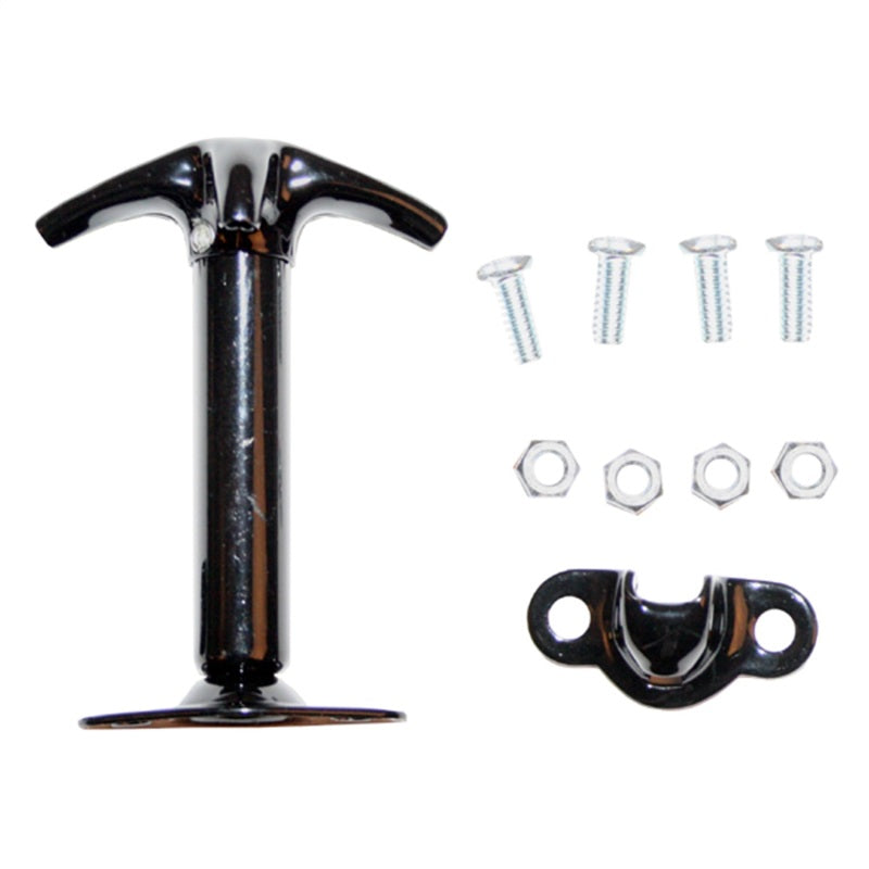 Rugged Ridge 87-95 Jeep Wrangler YJ Black Hood Catch Rugged Ridge 87-95 Jeep Wrangler YJ Black Hood Catch