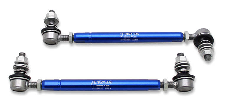 SuperPro 2001 Toyota Highlander Limited Front HD Adjustable End Link Set (12mm Studs 254mm-305mm) SuperPro 2001 Toyota Highlander Limited Front HD Adjustable End Link Set (12mm Studs 254mm-305mm)