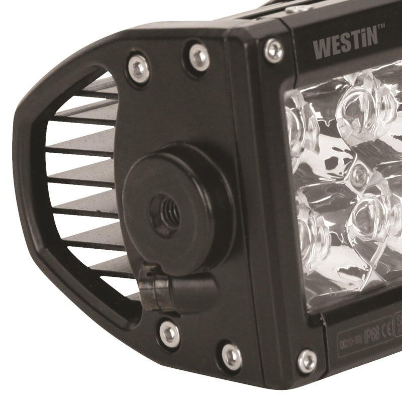 Westin Performance2X LED Light Bar Low Profile Double Row 10 inch Flood w/3W Osram - Black Westin Performance2X LED Light Bar Low Profile Double Row 10 inch Flood w/3W Osram - Black