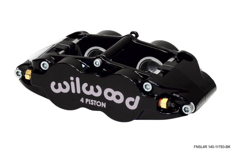 Wilwood Caliper-Narrow Superlite 4R - Black 1.25/1.25in Pistons 1.10in Disc Wilwood Caliper-Narrow Superlite 4R - Black 1.25/1.25in Pistons 1.10in Disc