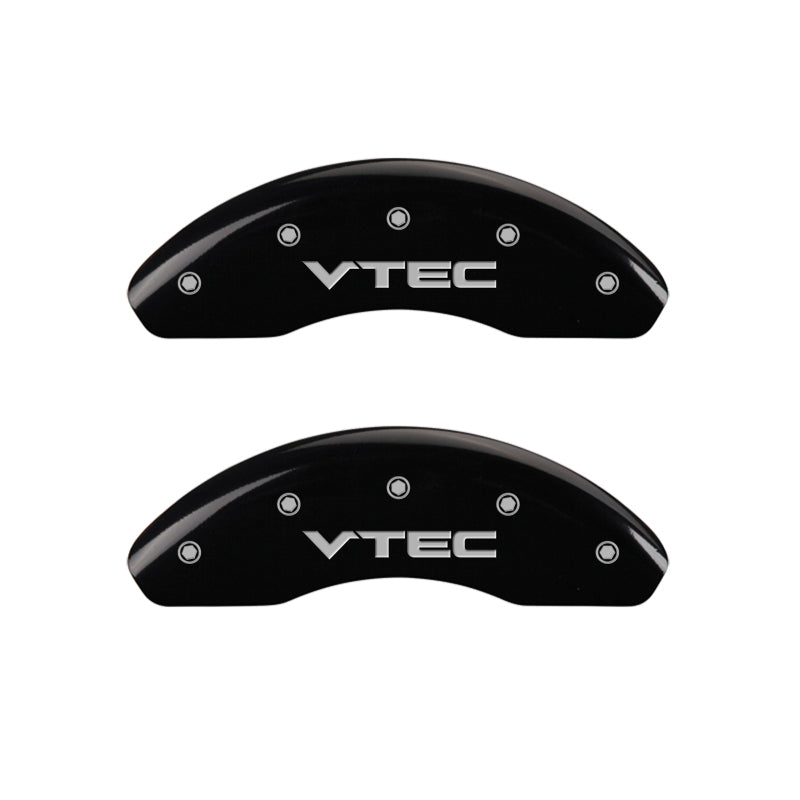 MGP 4 Caliper Covers Engraved Front & Rear Vtech Black finish silver ch MGP 4 Caliper Covers Engraved Front & Rear Vtech Black finish silver ch