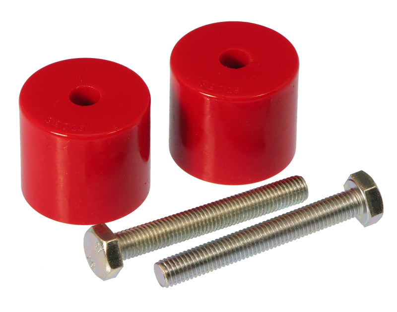 Prothane 97-04 Jeep TJ Rear Bump Stop Spacer Kit - Red Prothane 97-04 Jeep TJ Rear Bump Stop Spacer Kit - Red