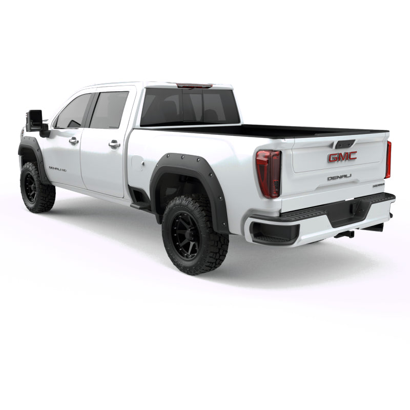 EGR 2020 GMC Sierra HD Bolt-On Style Black Fender Flare - Set EGR 2020 GMC Sierra HD Bolt-On Style Black Fender Flare - Set