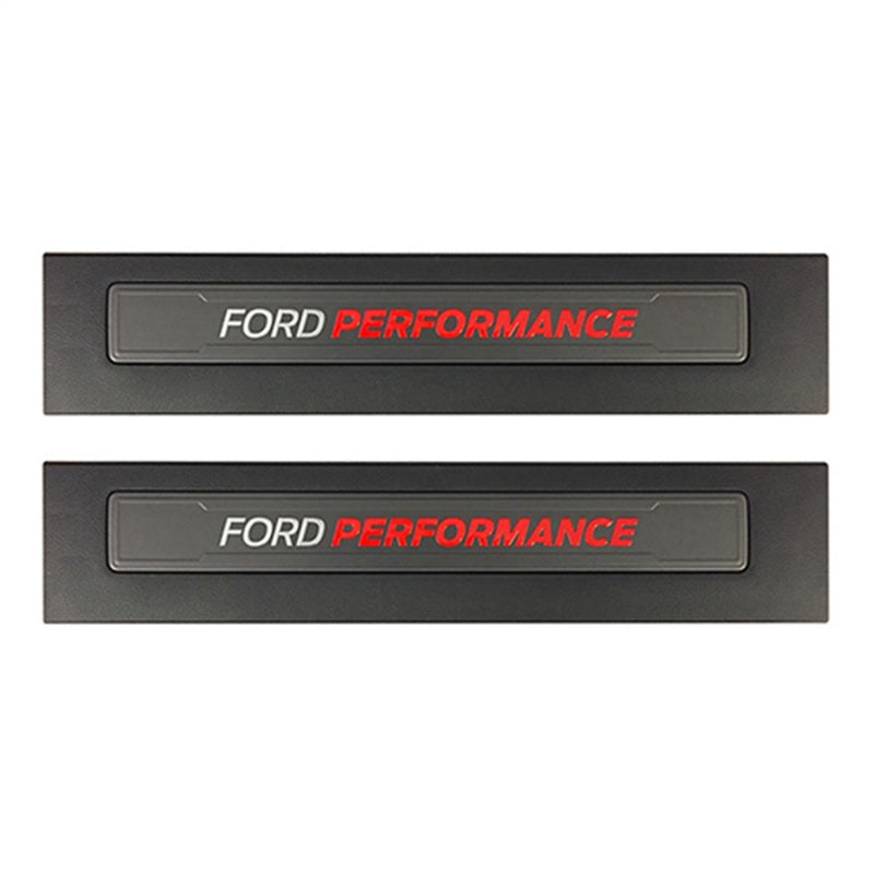 Ford Racing 15-17 Ford F-150 Ford Performance Sill Plate Set Ford Racing 15-17 Ford F-150 Ford Performance Sill Plate Set