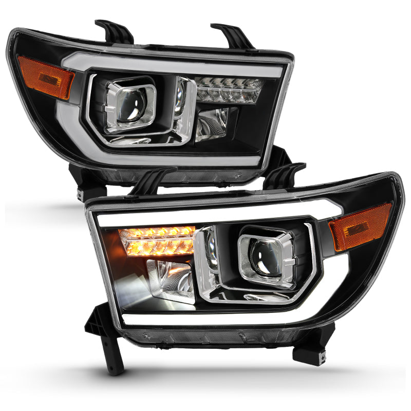 ANZO 2007-2014 Toyota Tundra Projector Light Bar H.L Black Amber(Led High Beam) (Halogen Version) ANZO 2007-2014 Toyota Tundra Projector Light Bar H.L Black Amber(Led High Beam) (Halogen Version)
