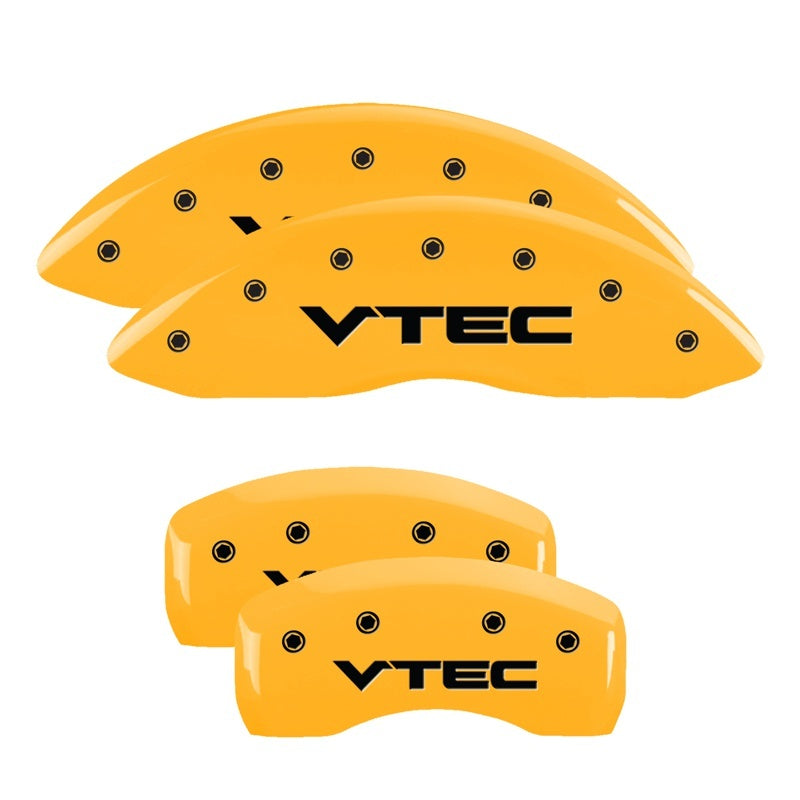 MGP 4 Caliper Covers Engraved Front & Rear Vtech Yellow Finish Black Char 2009 Honda Ridgeline MGP 4 Caliper Covers Engraved Front & Rear Vtech Yellow Finish Black Char 2009 Honda Ridgeline