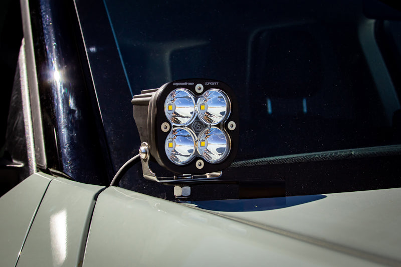 Baja Designs 21+ Ford Bronco Sport Squadron Pro Spot LED Light Pods - Clear Baja Designs 21+ Ford Bronco Sport Squadron Pro Spot LED Light Pods - Clear