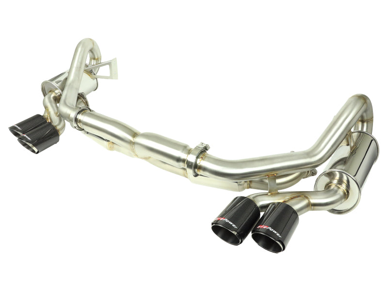 aFe MACHForce XP 12-16 Porsche 911 Carrera H6-3.8L SS-304 Cat-Back Exhaust w/Carbon Fiber Tips aFe MACHForce XP 12-16 Porsche 911 Carrera H6-3.8L SS-304 Cat-Back Exhaust w/Carbon Fiber Tips