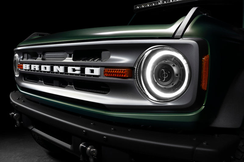 Oracle 2021+ Ford Bronco Oculus  Bi-LED Projector Headlights - Amber/White Switchback SEE WARRANTY Oracle 2021+ Ford Bronco Oculus  Bi-LED Projector Headlights - Amber/White Switchback SEE WARRANTY