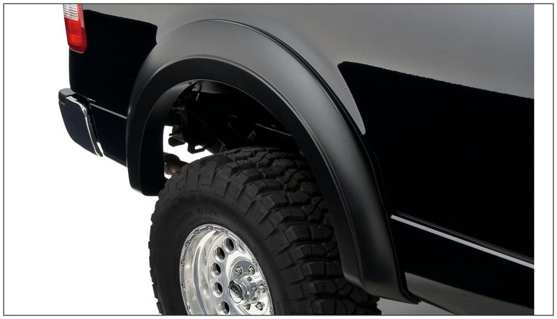 Bushwacker 04-08 Ford F-150 Styleside Extend-A-Fender Style Flares 4pc 66.0/78.0/96.0in Bed - Black Bushwacker 04-08 Ford F-150 Styleside Extend-A-Fender Style Flares 4pc 66.0/78.0/96.0in Bed - Black