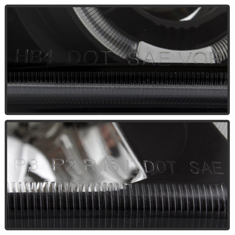 xTune Chevy Silverado 03-06 Projector Headlights 4pcs - LED Halo - Black PRO-JH-CSIL03-SET-BK xTune Chevy Silverado 03-06 Projector Headlights 4pcs - LED Halo - Black PRO-JH-CSIL03-SET-BK