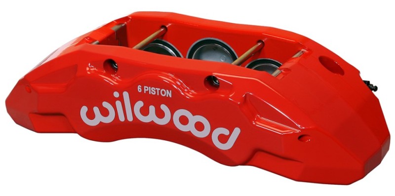 Wilwood Caliper-TX6R- L/H - Red 2.00/1.88/1.88in Pistons 1.50in Disc Wilwood Caliper-TX6R- L/H - Red 2.00/1.88/1.88in Pistons 1.50in Disc