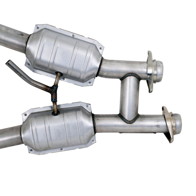 BBK 94-95 Mustang 5.0 High Flow H Pipe With Catalytic Converters - 2-1/2 BBK 94-95 Mustang 5.0 High Flow H Pipe With Catalytic Converters - 2-1/2