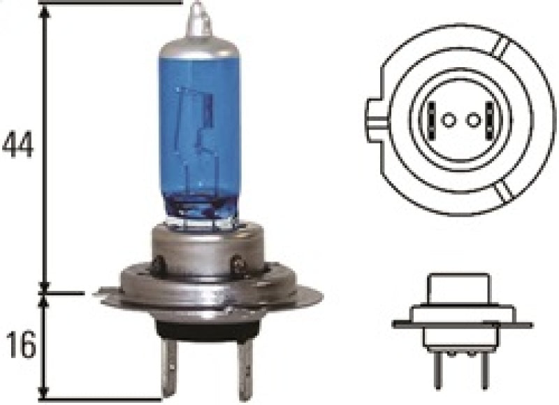 Hella Optilux H7 100W XB Extreme Blue Bulbs (Pair) Hella Optilux H7 100W XB Extreme Blue Bulbs (Pair)