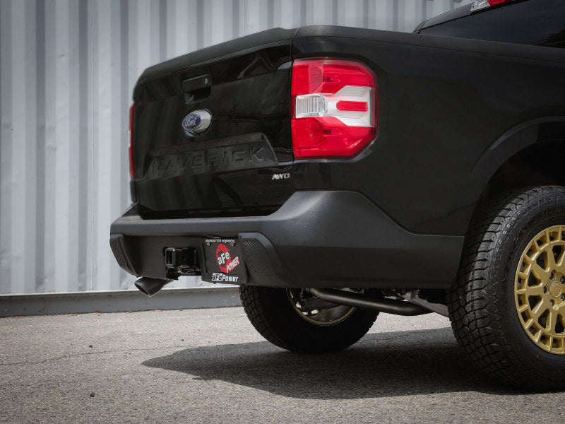 aFe 22-23 Ford Maverick EcoBoost L4 2.0L(t) Vulcan Series 2-1/2in 304 SS Cat-Back w/ Black Tip aFe 22-23 Ford Maverick EcoBoost L4 2.0L(t) Vulcan Series 2-1/2in 304 SS Cat-Back w/ Black Tip