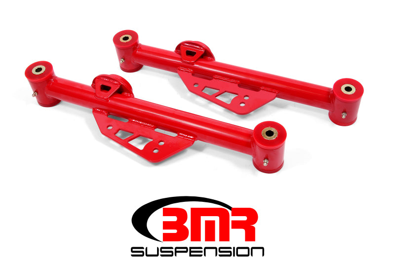 BMR 79-98 Fox Mustang Non-Adj. Lower Control Arms (Polyurethane) - Red BMR 79-98 Fox Mustang Non-Adj. Lower Control Arms (Polyurethane) - Red