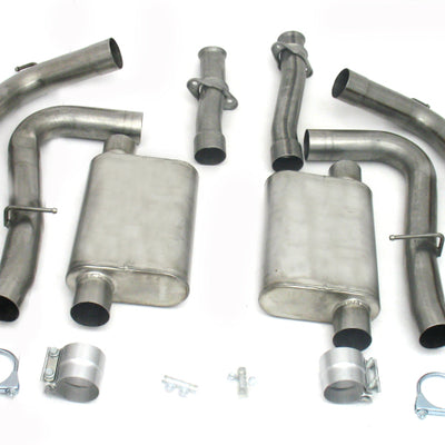 JBA 99-04 Ford Mustang Cobra IRS 4.6L 4V 409SS Dual Rear Exit Cat-Back Exhaust