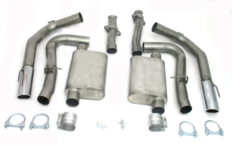 JBA 99-04 Ford Mustang Cobra IRS 4.6L 4V 409SS Dual Rear Exit Cat-Back Exhaust JBA 99-04 Ford Mustang Cobra IRS 4.6L 4V 409SS Dual Rear Exit Cat-Back Exhaust