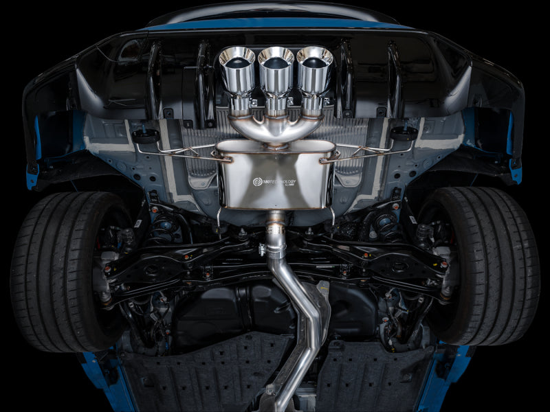 AWE Tuning 2023 Honda Civic Type R FL5 Touring Edition Exhaust w/ Triple Chrome Silver Tips AWE Tuning 2023 Honda Civic Type R FL5 Touring Edition Exhaust w/ Triple Chrome Silver Tips
