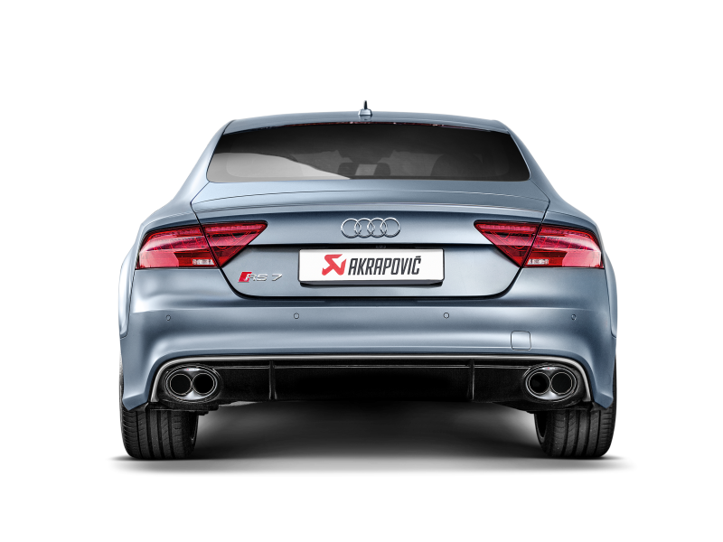 Akrapovic 14-17 Audi RS7 Sportback (C7) Evolution Line Cat Back (Titanium) w/ Carbon Tips Akrapovic 14-17 Audi RS7 Sportback (C7) Evolution Line Cat Back (Titanium) w/ Carbon Tips