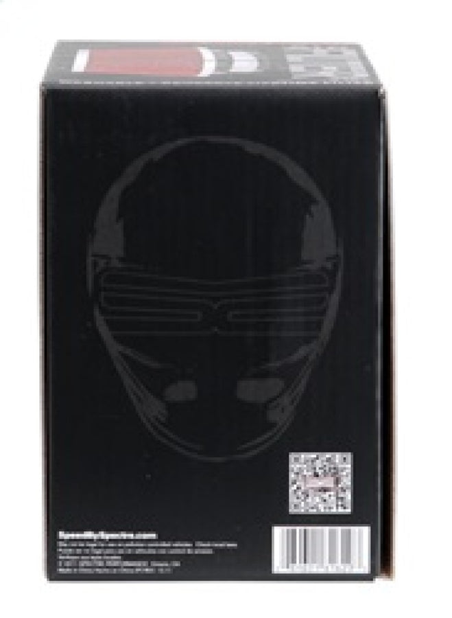 Spectre Adjustable Conical Air Filter 2-1/2in. Tall (Fits 3in. / 3-1/2in. / 4in. Tubes) - Red Spectre Adjustable Conical Air Filter 2-1/2in. Tall (Fits 3in. / 3-1/2in. / 4in. Tubes) - Red