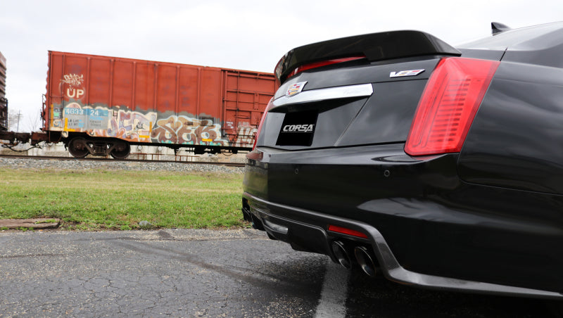 Corsa 2016-2019 Cadillac CTS-V 2.75in Inlet / 4.0in Outlet Polished Tip Kit (For Corsa Exhaust Only) Corsa 2016-2019 Cadillac CTS-V 2.75in Inlet / 4.0in Outlet Polished Tip Kit (For Corsa Exhaust Only)