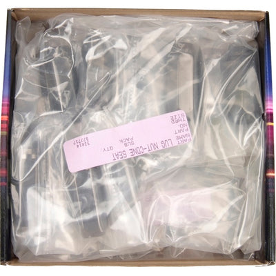 McGard 6 Lug Hex Install Kit w/Locks (Cone Seat Nut) M14X1.5 / 13/16 Hex / 1.945in. Length - Black