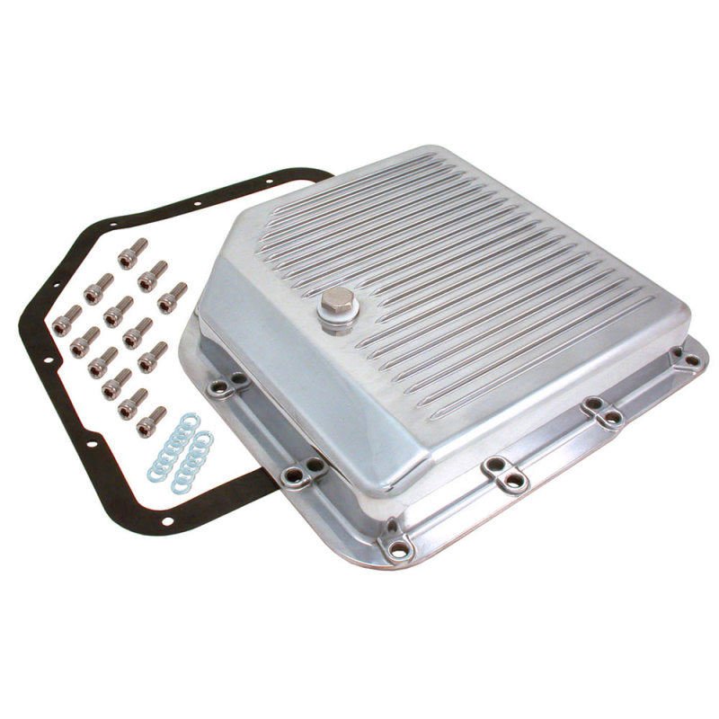 Spectre GM TH350 Transmission Pan - Polished Aluminum Spectre GM TH350 Transmission Pan - Polished Aluminum