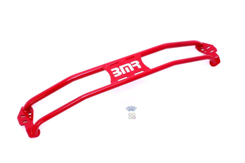 BMR 11-15 5th Gen Camaro Front 2-Point Strut Tower Brace - Red BMR 11-15 5th Gen Camaro Front 2-Point Strut Tower Brace - Red