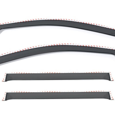 Putco 19-20 Chevy Silverado / GMC Sierra 1500 - Crew Cab (Set of 4) Element Tinted Window Visors