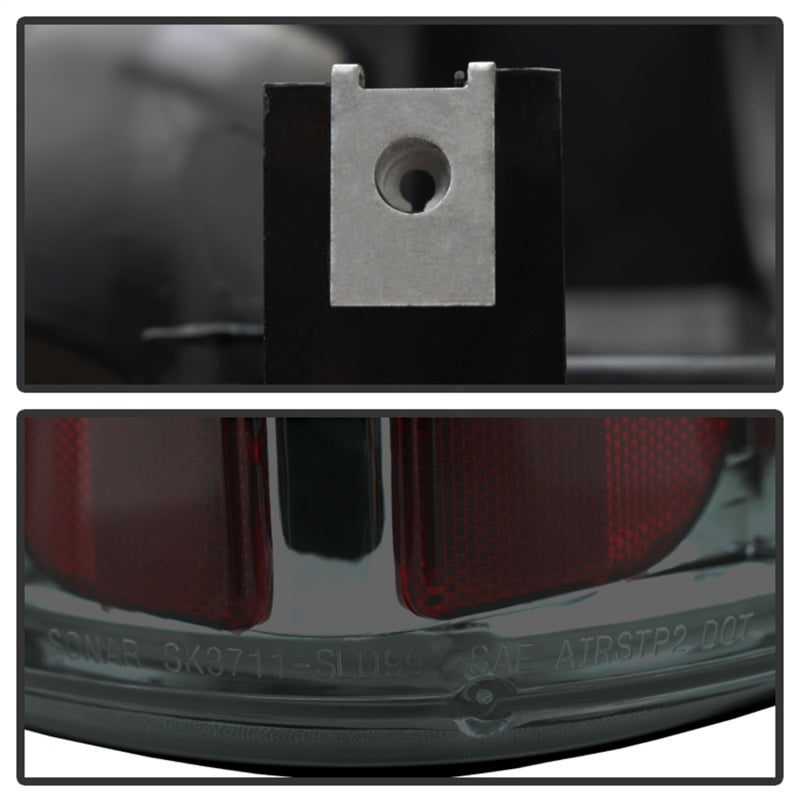 Spyder Chevy Silverado 1500/2500 99-02 (Not Stepside) Euro Style Tail Lights Smke ALT-YD-CS99-SM Spyder Chevy Silverado 1500/2500 99-02 (Not Stepside) Euro Style Tail Lights Smke ALT-YD-CS99-SM