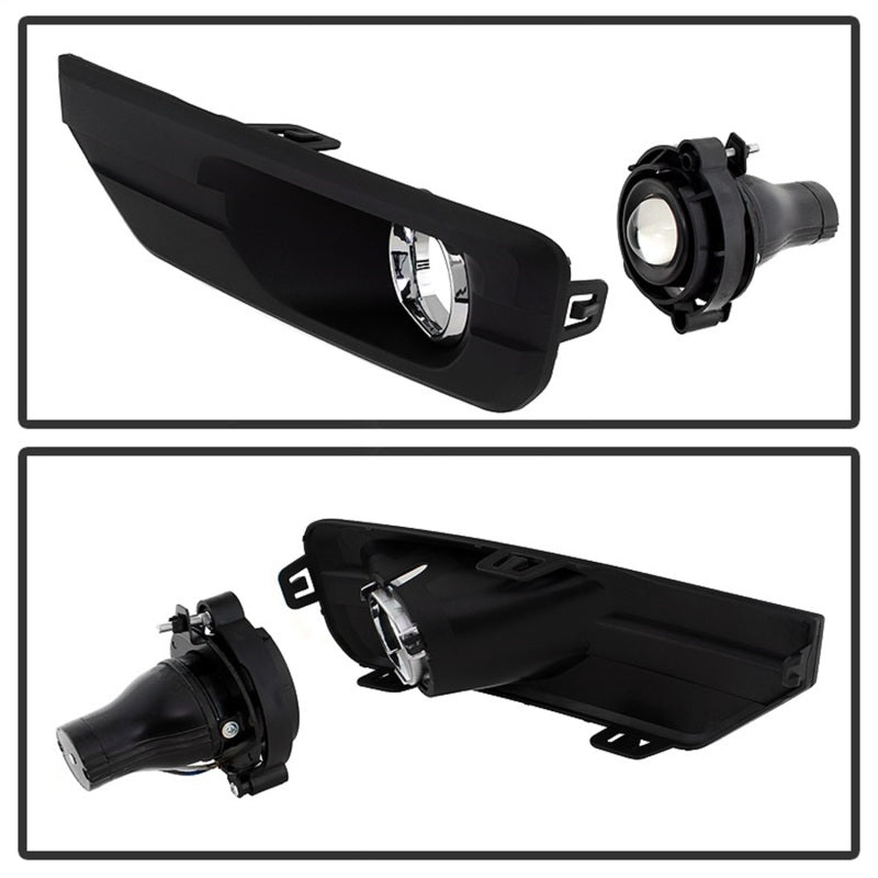 Spyder GMC Acadia 2013-2015 OEM Fog Light W/Universal Switch- Clear FL-GAC2013-C Spyder GMC Acadia 2013-2015 OEM Fog Light W/Universal Switch- Clear FL-GAC2013-C