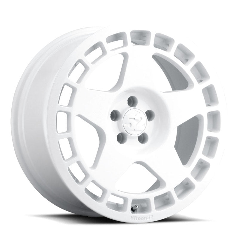 fifteen52 Turbomac 18x8.5 5x112 45mm ET 66.56mm Center Bore Rally White Wheel fifteen52 Turbomac 18x8.5 5x112 45mm ET 66.56mm Center Bore Rally White Wheel