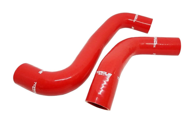 Torque Solution 08-14 Subaru WRX / 08-18 STI / 09-13 Forester XT Silicone Radiator Hose Kit - Red Torque Solution 08-14 Subaru WRX / 08-18 STI / 09-13 Forester XT Silicone Radiator Hose Kit - Red