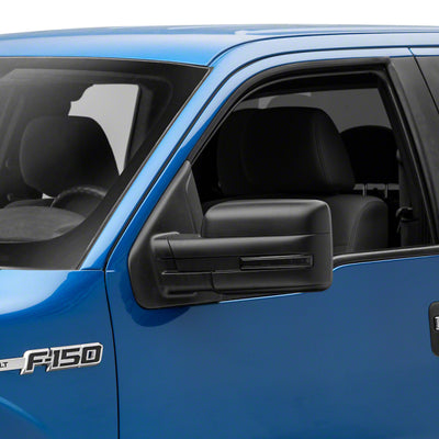 Raxiom 09-14 Ford F-150 Axial Series White LED Mirror Turn Signal- Smoked