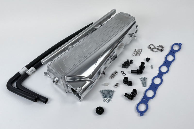 CSF Gen 2 B58 Race X Charge-Air-Cooler Manifold - Thermal Black Finish CSF Gen 2 B58 Race X Charge-Air-Cooler Manifold - Thermal Black Finish