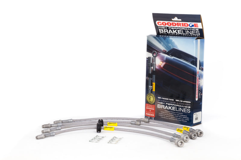 Goodridge 04-13 Mazda 3/Mazdaspeed3 Stainless Steel Brake Line Kit Goodridge 04-13 Mazda 3/Mazdaspeed3 Stainless Steel Brake Line Kit