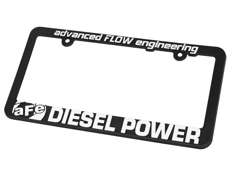 aFe POWER Diesel Performance License Plate Frame aFe POWER Diesel Performance License Plate Frame