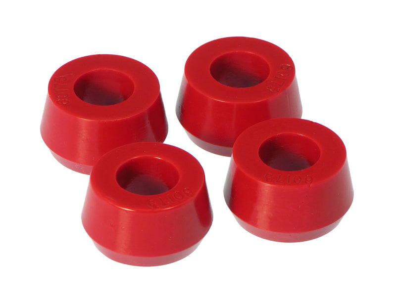 Prothane Universal Shock Bushings - Large Hourglass - 11/16 ID - Red Prothane Universal Shock Bushings - Large Hourglass - 11/16 ID - Red