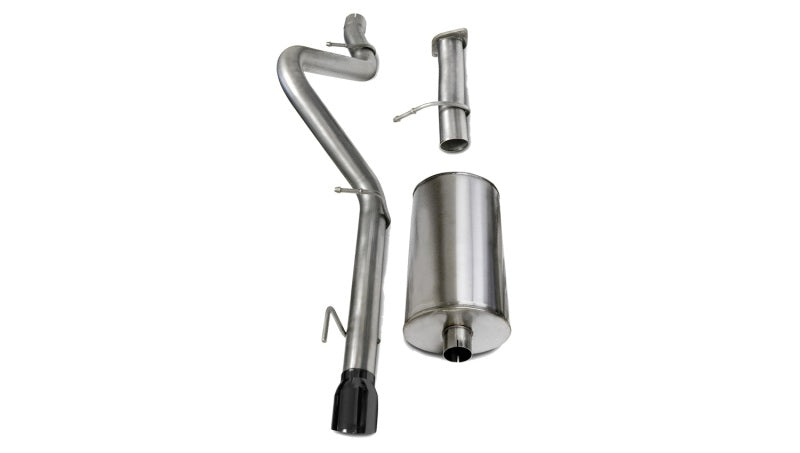 Corsa 2006-2008 Chevrolet Trailblazer SS 6.0L V8 Black Sport Cat-Back Exhaust Corsa 2006-2008 Chevrolet Trailblazer SS 6.0L V8 Black Sport Cat-Back Exhaust