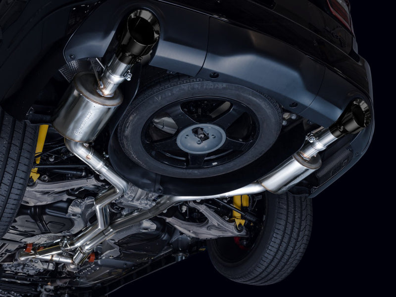 AWE Tuning 18-23 Dodge Durango SRT & Hellcat Touring Edition Exhaust - Diamond Black Tips AWE Tuning 18-23 Dodge Durango SRT & Hellcat Touring Edition Exhaust - Diamond Black Tips