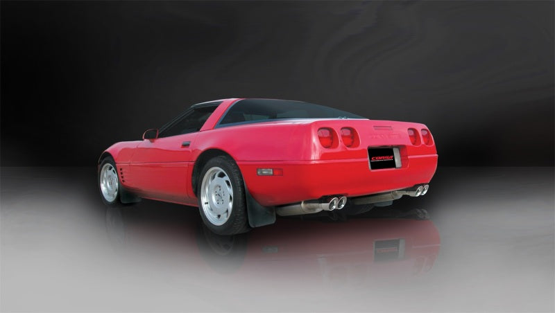 Corsa 1992-1995 Chevrolet Corvette C4 5.7L V8 LT1 Sport Cat-Back Exhaust w/ Twin 3.5in Polished Tips Corsa 1992-1995 Chevrolet Corvette C4 5.7L V8 LT1 Sport Cat-Back Exhaust w/ Twin 3.5in Polished Tips