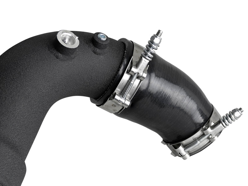 aFe Bladerunner 3.5in-3in Intercooler Cold Side Tube Black - 18-19 Ford F-150 V6-3.0L (td) aFe Bladerunner 3.5in-3in Intercooler Cold Side Tube Black - 18-19 Ford F-150 V6-3.0L (td)