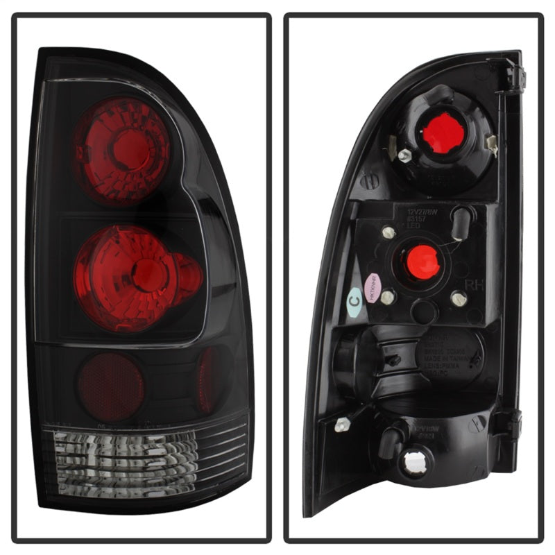 Spyder Toyota Tacoma 05-15 Euro Style Tail Lights Black ALT-YD-TT05-BK Spyder Toyota Tacoma 05-15 Euro Style Tail Lights Black ALT-YD-TT05-BK
