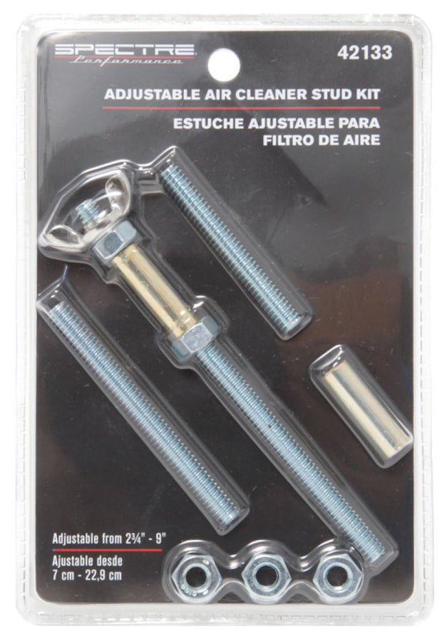 Spectre Air Cleaner Stud Kit (Modular) - Silver Spectre Air Cleaner Stud Kit (Modular) - Silver