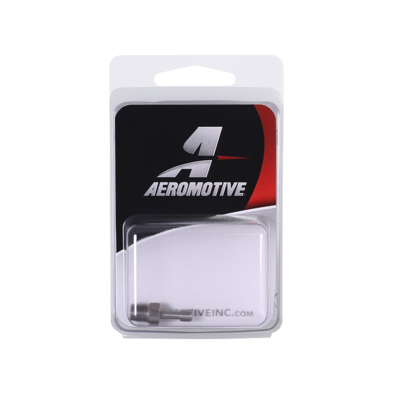 Aeromotive 1/16in NPT to 5/32in Hose Barb SS Vacuum/Boost Fitting Aeromotive 1/16in NPT to 5/32in Hose Barb SS Vacuum/Boost Fitting