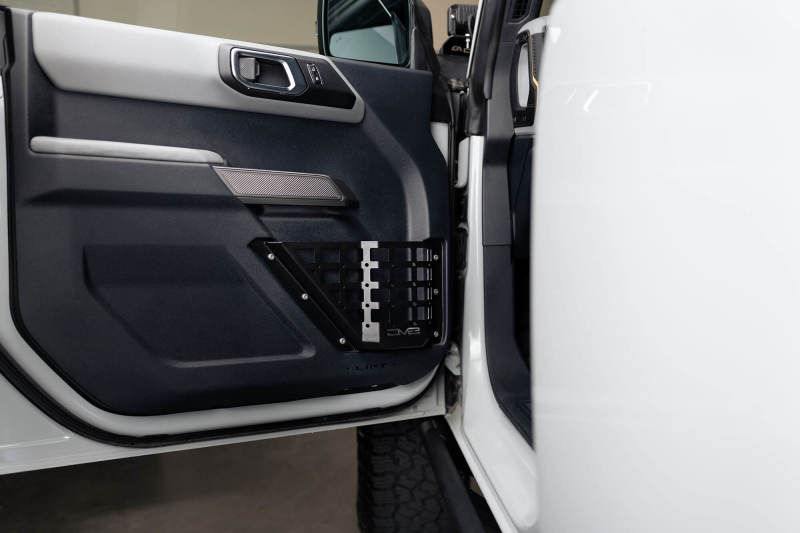 DV8 21-23 Ford Bronco Front Door Pocket Molle Panels DV8 21-23 Ford Bronco Front Door Pocket Molle Panels