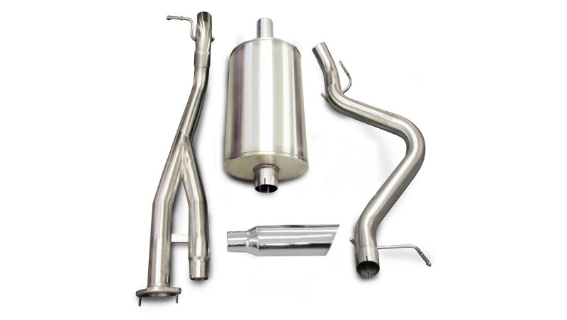 Corsa 2003-2007 -06 Chevrolet Silverado Short Bed SS 6.0L V8 Polished Sport Cat-Back Exhaust Corsa 2003-2007 -06 Chevrolet Silverado Short Bed SS 6.0L V8 Polished Sport Cat-Back Exhaust