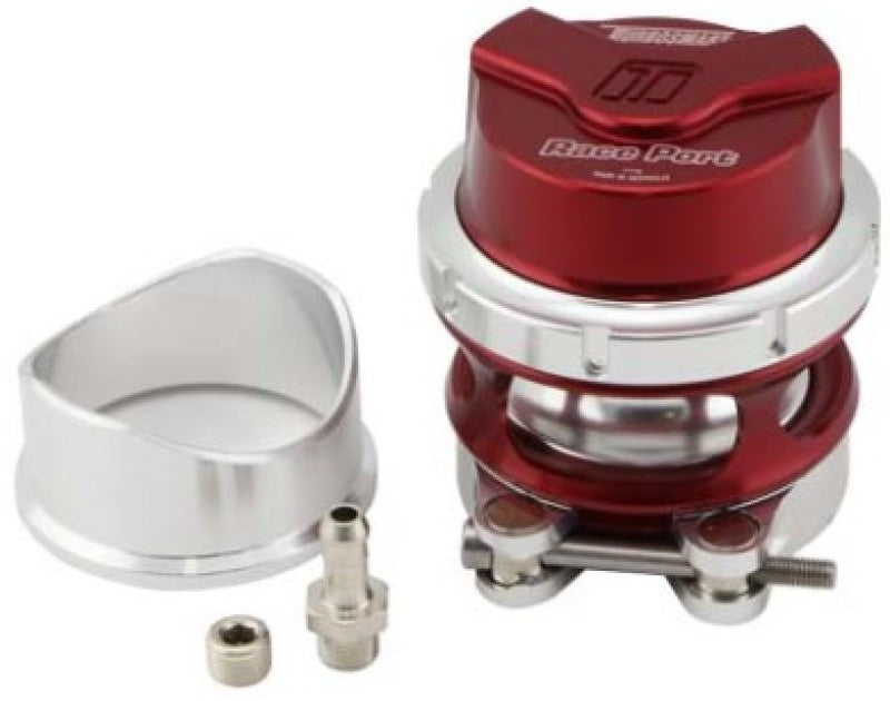 Turbosmart BOV Race Port Female Gen-V Red - No Weld Flange Turbosmart BOV Race Port Female Gen-V Red - No Weld Flange