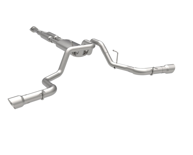 Kooks 15-20 Ford F150 2.7/3.5/5.0L 3in Dual Cat-Back Side Exit Exhaust w/Polished Tips Kooks 15-20 Ford F150 2.7/3.5/5.0L 3in Dual Cat-Back Side Exit Exhaust w/Polished Tips